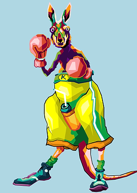 The animal in wpap art