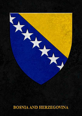 Arms of Bosnia Herzegovina