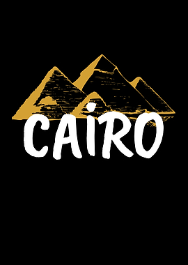 Cairo Pyramids Hieroglyphs