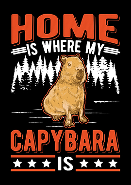 Home Is Where My Capybara