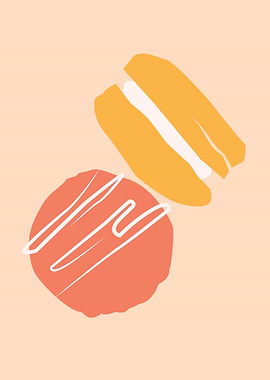 Macaroon food and kitchen