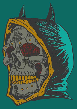 Head Metal Poster Design