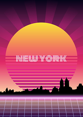 New York 80s Retro