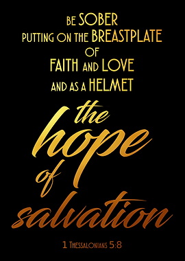 The Hope Of Salvation Gold