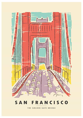 Retro San Francisco Golden