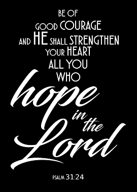 Hope In The Lord White
