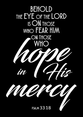 Hope In His Mercy White