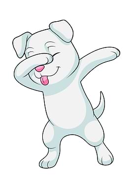 Dog Hip Hop Dance Dab