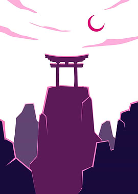 Japanese Rock Cliffs