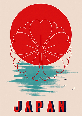 Japan Vintage Poster