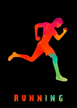 Running Sports Colorful