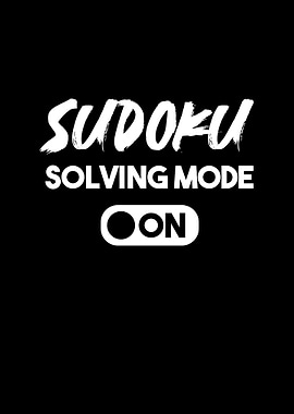 Sudoku solving mode on