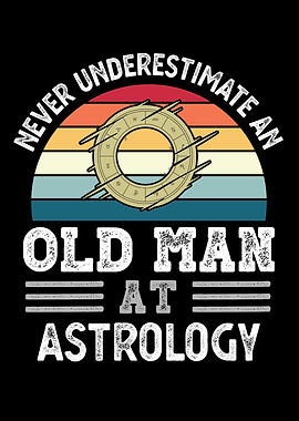 Old Man at Astrology