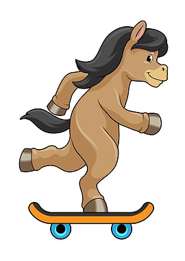 Horse Skateboard Sports