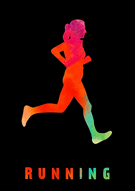 Running Sports Colorful