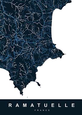 RAMATUELLE Map FRANCE