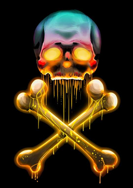 Skull and Crossbones Drip