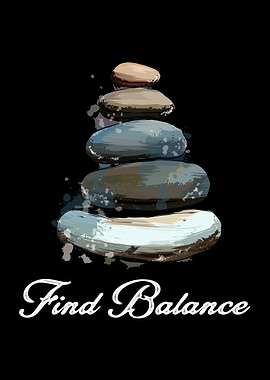 Rock Balancing Stone