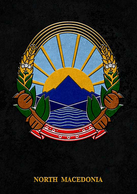 Arms of North Macedonia