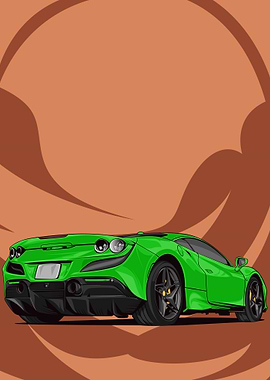 Super Cars Art