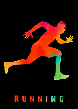 Running Sports Colorful