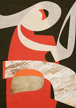 GEOMETRIC ABSTRACT 440A