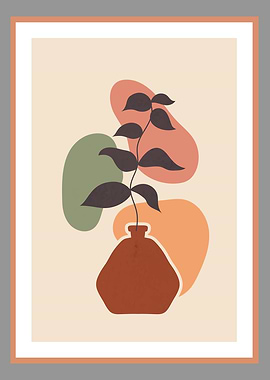 Abstract Boho Poster