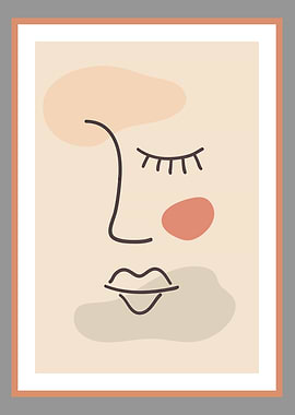 Abstract Boho Poster