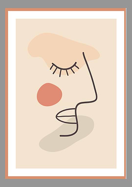 Abstract Boho Poster