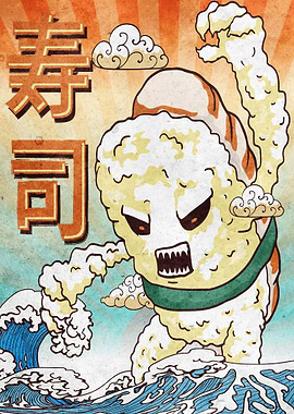 Kaiju Sushi Kanagawa Wave