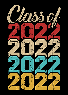 Class of 2022 vintage retr