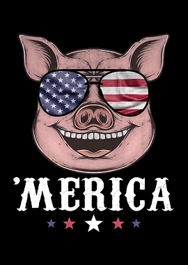 Pig Merica 4th of July