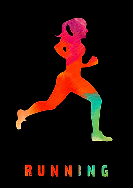 Running Sports Colorful