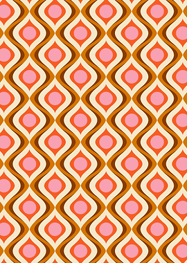 Groovy Retro Pattern 18