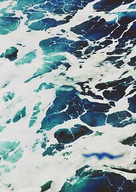 Blue Ocean Waves