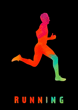 Running Sports Colorful