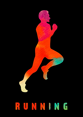 Running Sports Colorful
