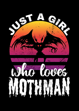 Girl who loves Mothman