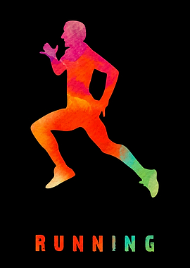 Running Sports Colorful