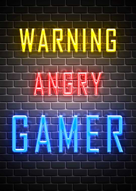 Warning Angry Gamer