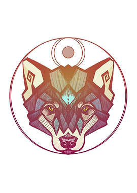 Tribal Wolf