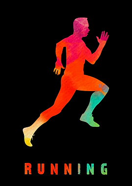 Running Sports Colorful