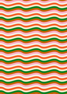 Groovy Retro Pattern 24