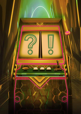 Neon Gold Slot Machine