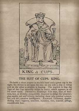 King of Cups Tarot Card