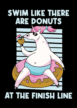Swim Like There Are Donuts