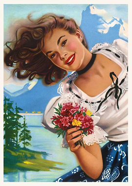 Austria Vintage Poster