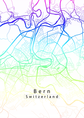 Bern City Map