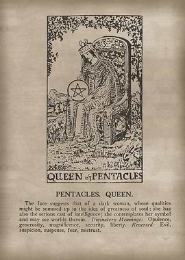 Queen of Pentacles Tarot