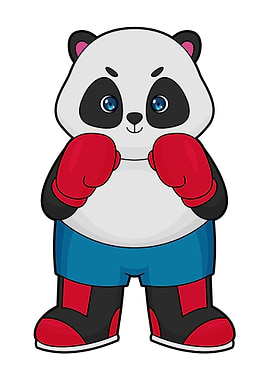 Panda Boxer Boxing gloves